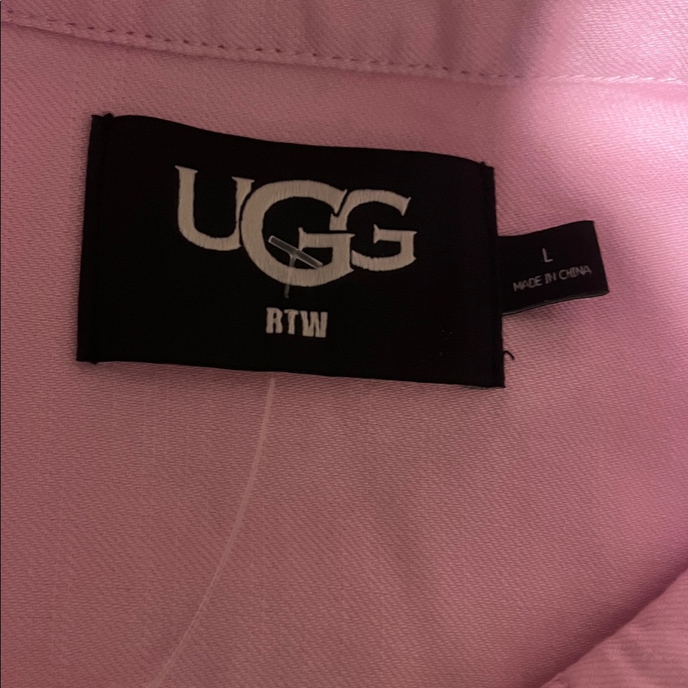 UGG Pink Button-Up Shirt